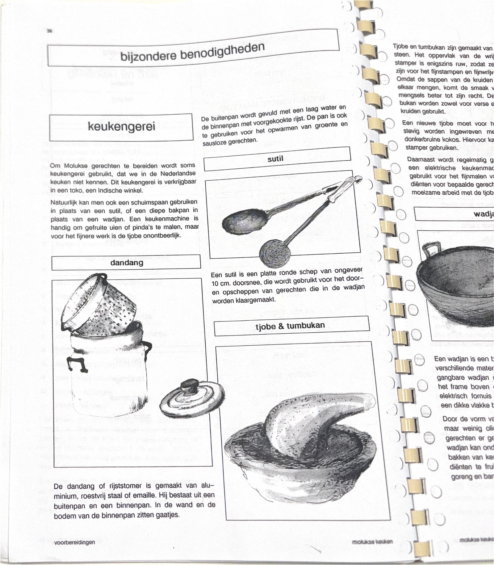 Oorspronkelijke scan uit Een kennismaking met de Molukse keuken