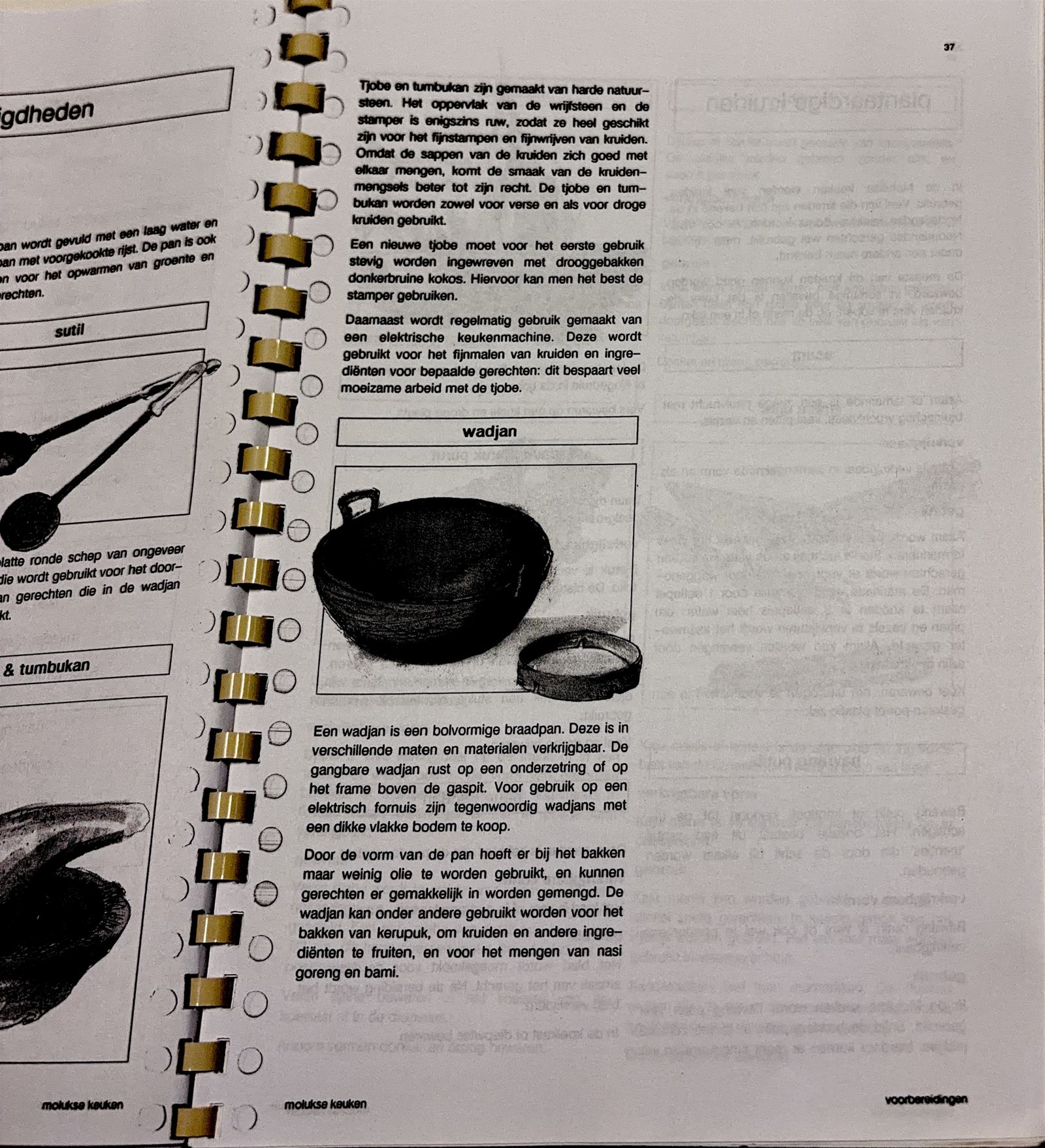 Oorspronkelijke scan uit Een kennismaking met de Molukse keuken