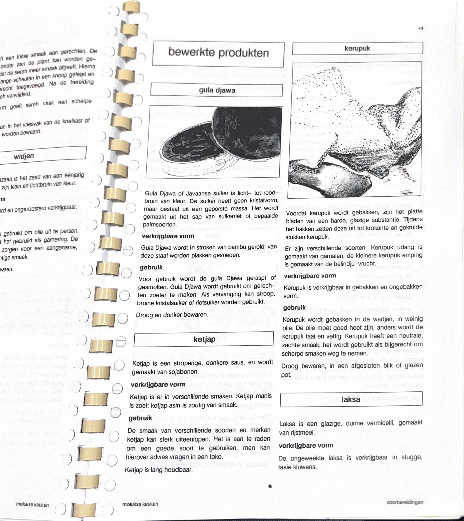 Oorspronkelijke scan uit Een kennismaking met de Molukse keuken