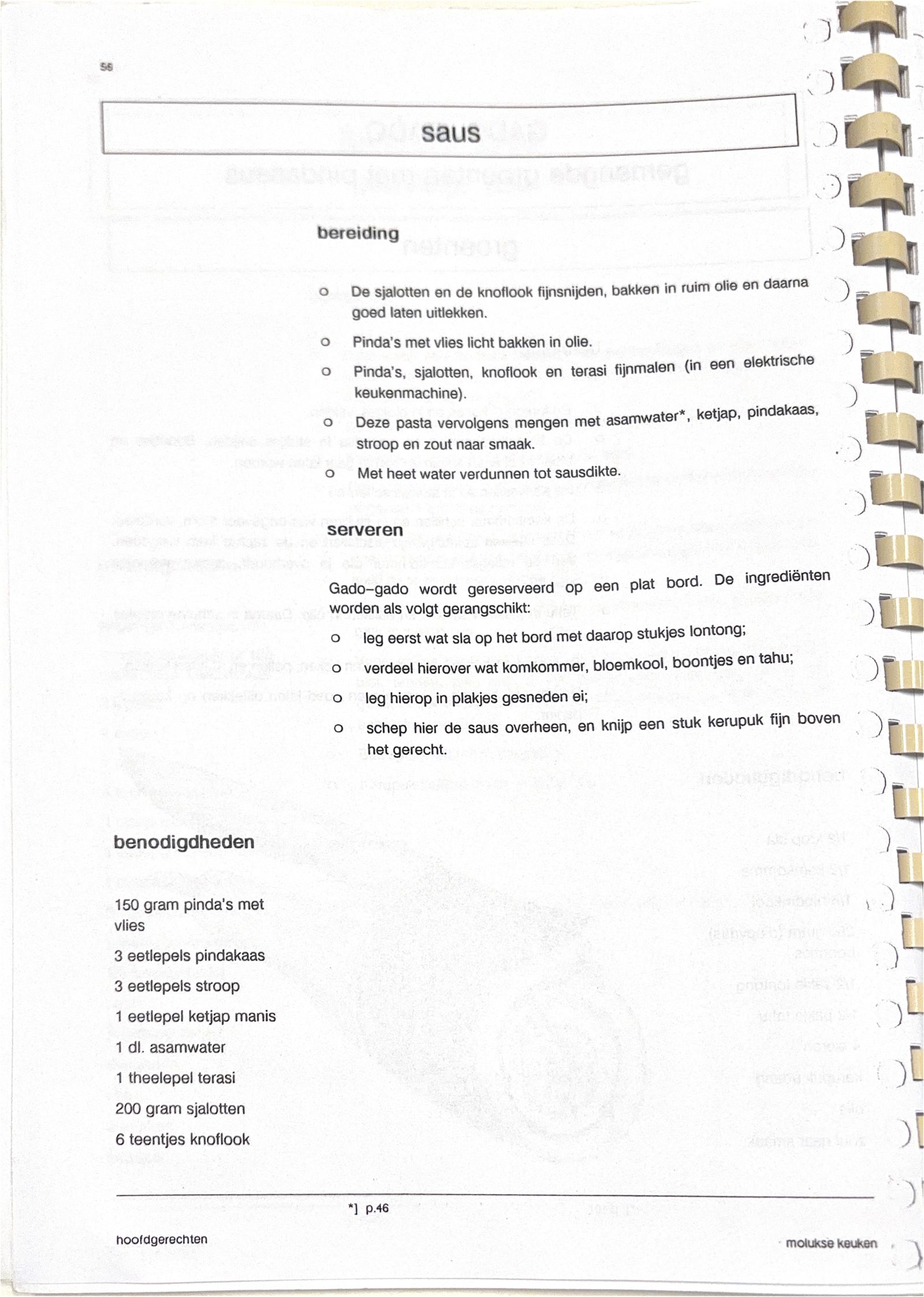 Oorspronkelijke scan uit Een kennismaking met de Molukse keuken
