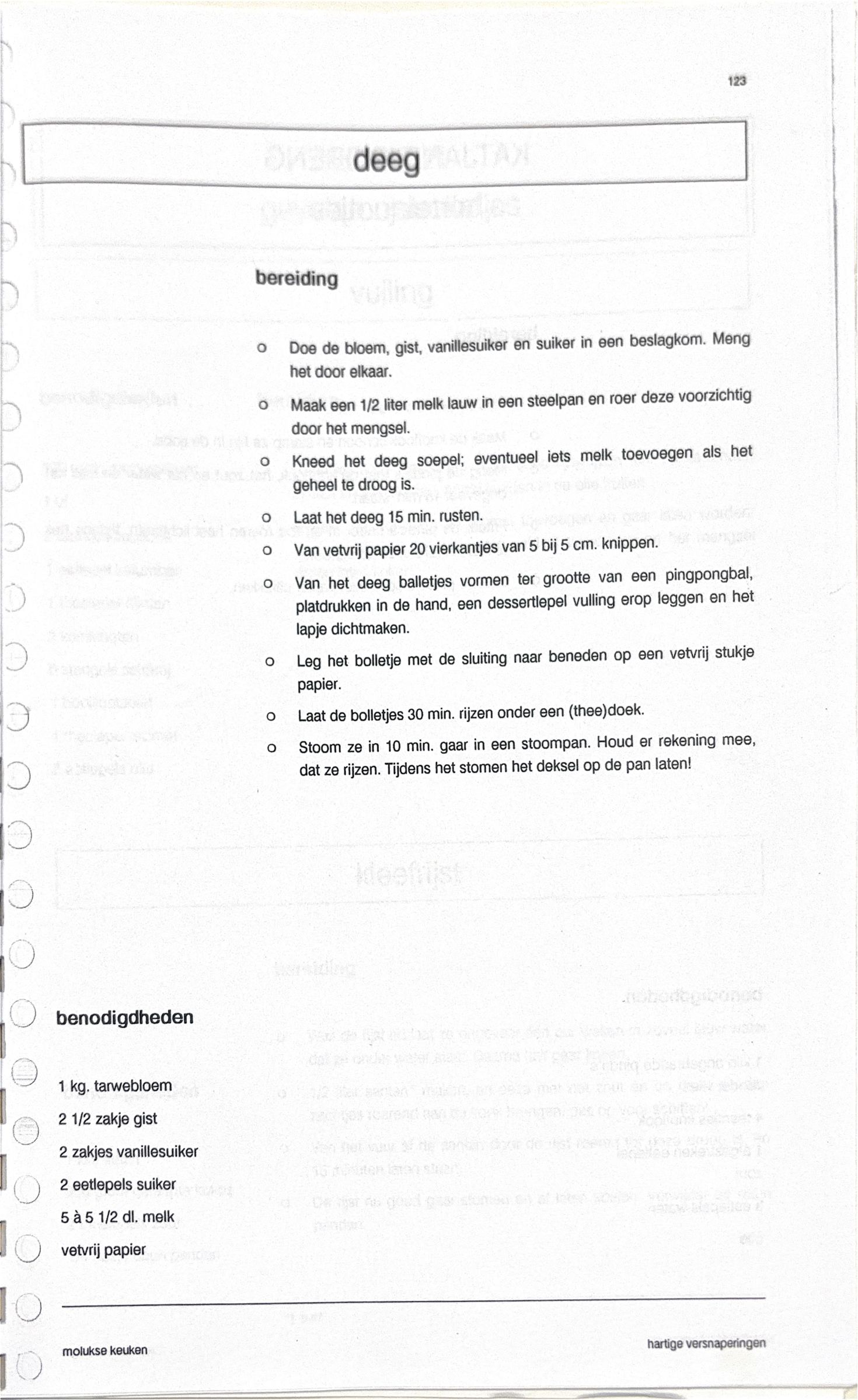 Oorspronkelijke scan uit Een kennismaking met de Molukse keuken