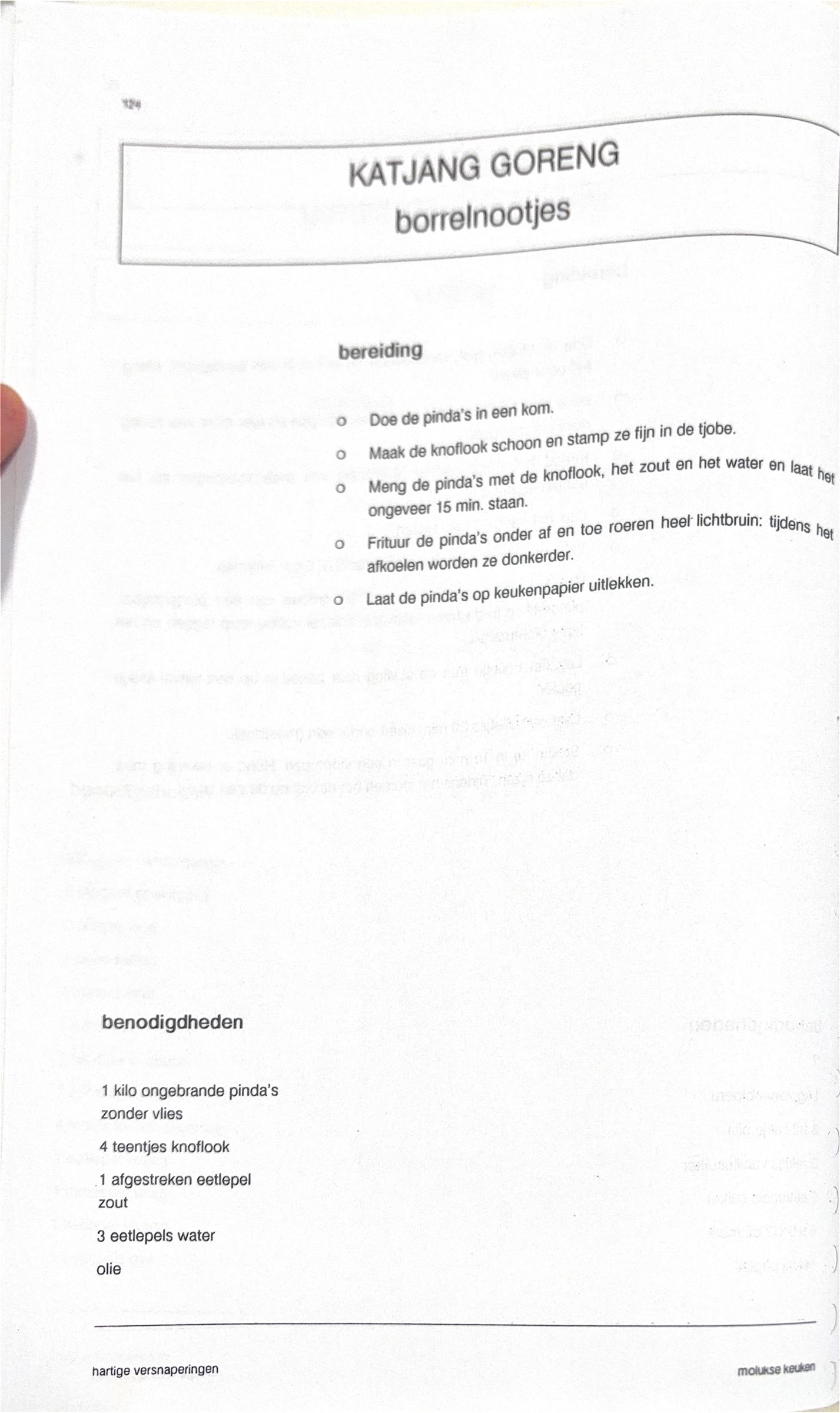 Oorspronkelijke scan uit Een kennismaking met de Molukse keuken
