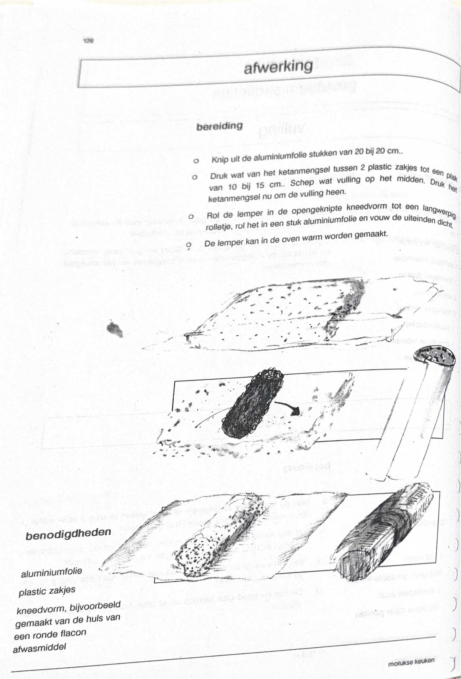 Oorspronkelijke scan uit Een kennismaking met de Molukse keuken