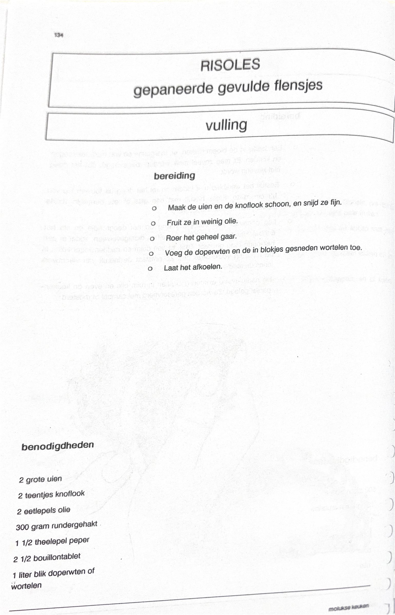 Oorspronkelijke scan uit Een kennismaking met de Molukse keuken