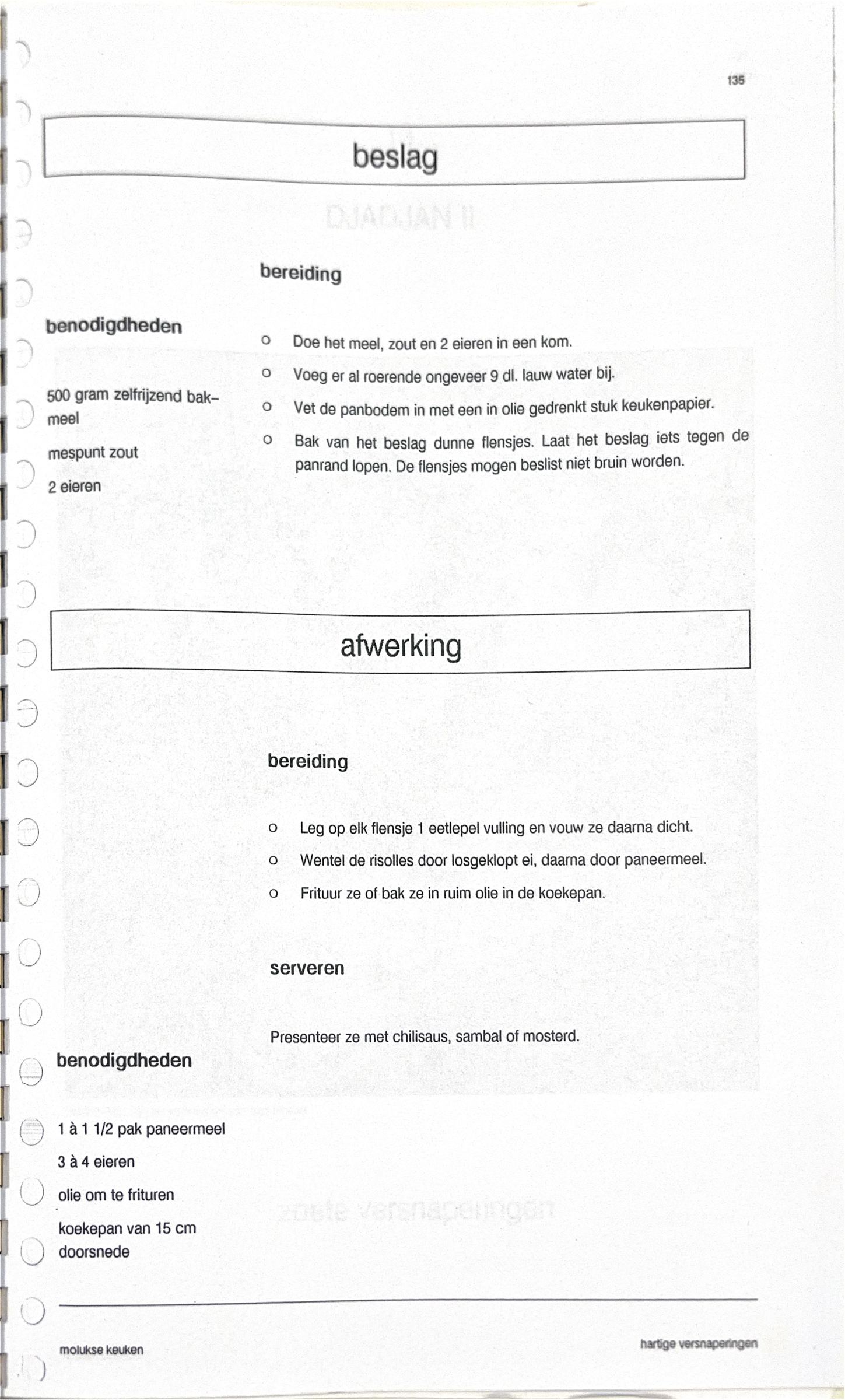 Oorspronkelijke scan uit Een kennismaking met de Molukse keuken