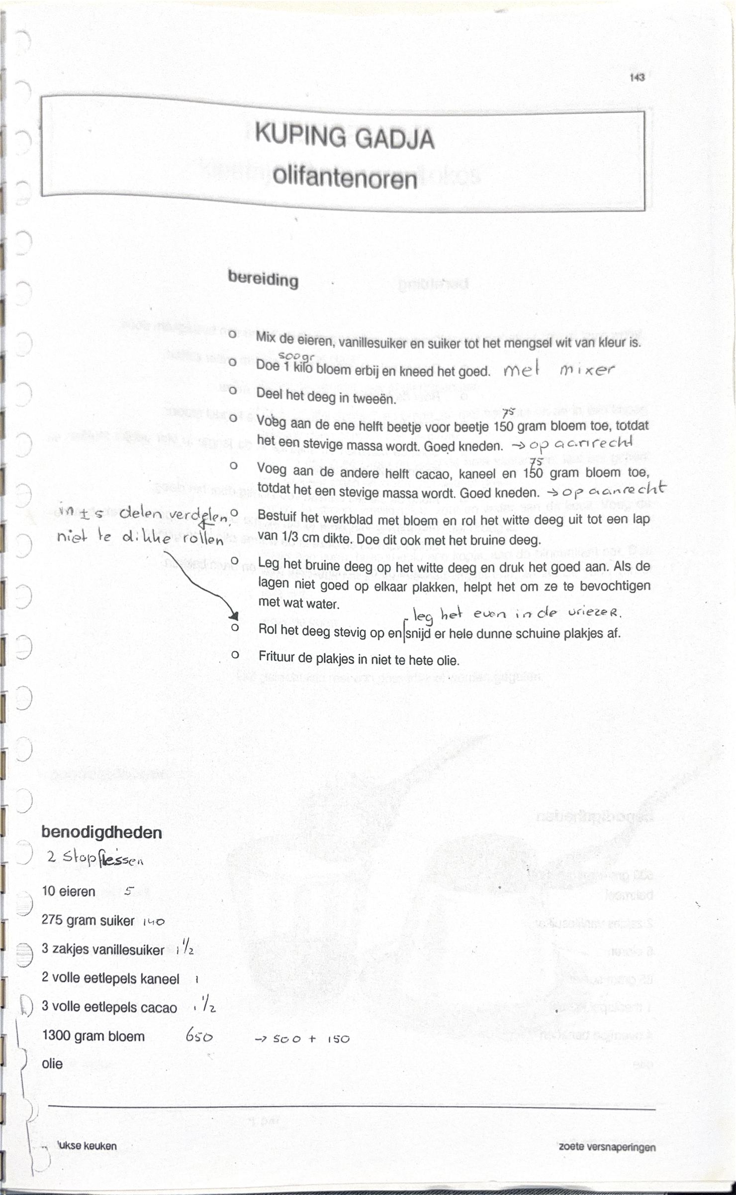 Oorspronkelijke scan uit Een kennismaking met de Molukse keuken