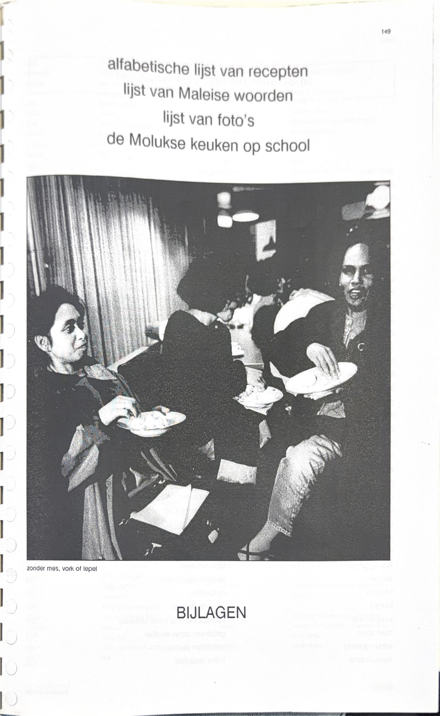 Oorspronkelijke scan uit Een kennismaking met de Molukse keuken