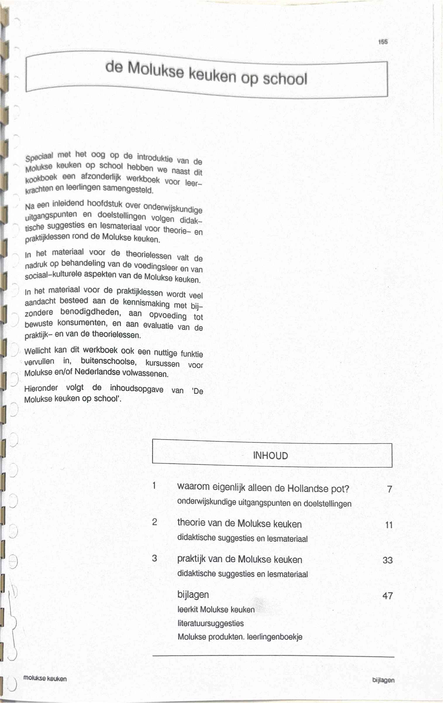 Oorspronkelijke scan uit Een kennismaking met de Molukse keuken